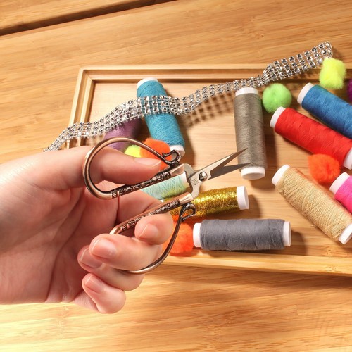 JubileeYarn Craft Embroidery Scissors w/ Decorative Chinese Style Cast Handles - Picture 8 of 11