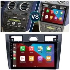 Autoradio 9" Android 15.0 per Ford Fiesta MK5 VI 2002-2008 GPS Navi WiFi 2+64GB