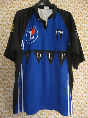 MAILLOT RUGBY MAZAMET Colt Leclerc Porté #17 SCM vintage FFR - XXL EUR 48,90 - FR