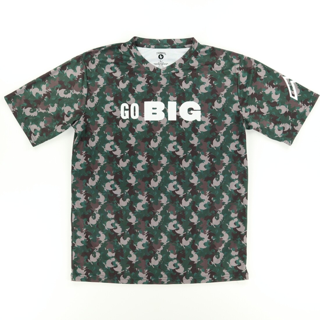★BADBLOOD ★FON V-NECK JERSEY SHORT SLEEVE - GREEN CAMO Zaxby's Chicken Camouflage V-Neck Shirt Green Men's L | eBay