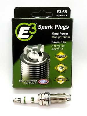 E3.68 E3 Premium Automotive Spark Plugs - 4 SPARK PLUGS