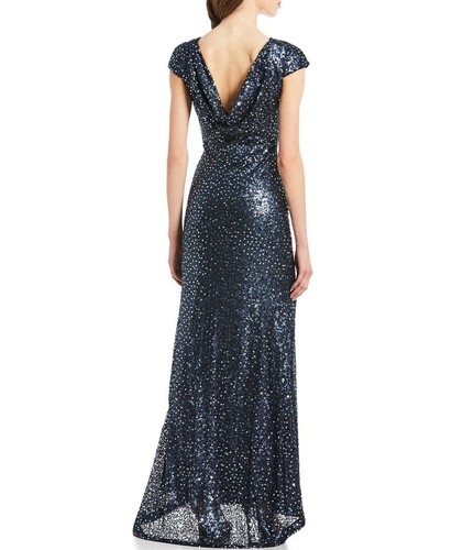 Ombre Sequin Gown 