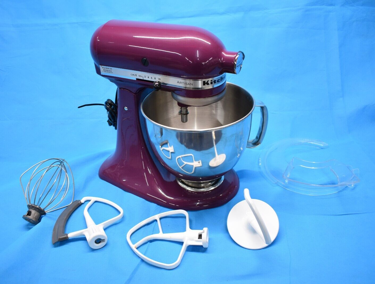 KitchenAid 5-Quart Artisan Tilt-Head Stand Mixer | Boysenberry | eBay