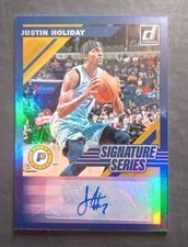 2019-20 Donruss Justin Holiday Signature Series Autograph #SS-JHL