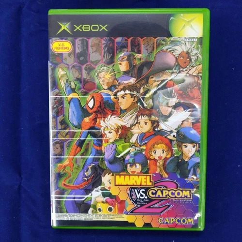 MARVEL VS. CAPCOM2 New Age of Heroes Xbox X box Japan