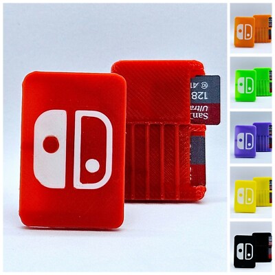 Nintendo Switch Game Cart Dual Micro SD Card Holder