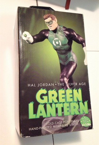 Green Lantern Hal Jordan Silver Age Mini Statue 2000 Limited Edition #1878/3200 - Picture 1 of 10