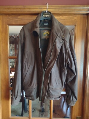 Wilson' Adventure Bound Brown Weather Jacket Men's LT | eBay