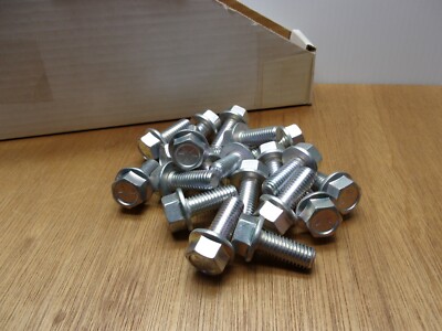 (Qty.17) 1/2-13 X 1-1/4'' Hex Flange Head Cap Screw Bolts Grade 8 Zinc Plated