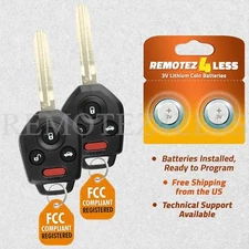 2 For 2012 2013 2014 2015 2016 2017 Subaru Forester 811 Keyless Entry Remote Fob