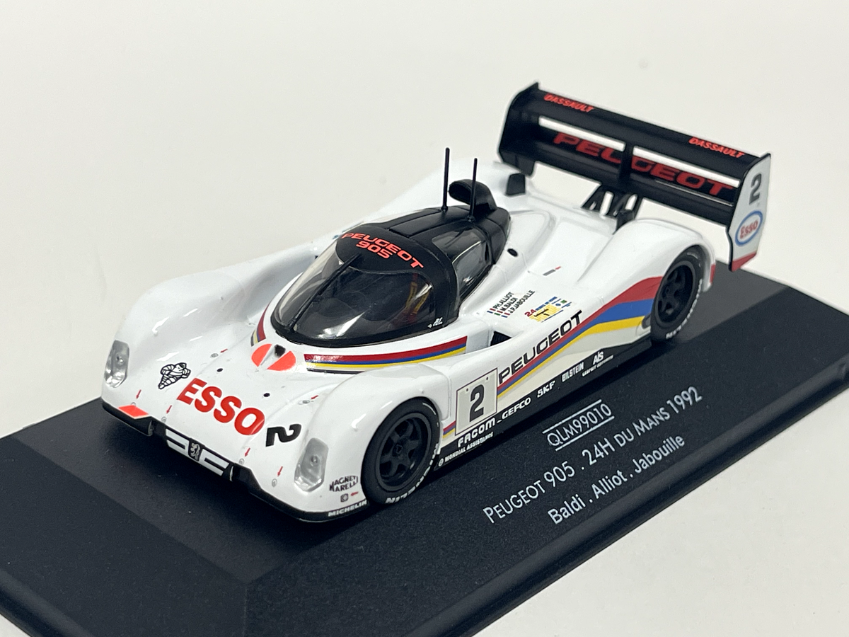 1/43 ONYX Peugeot 905 car #2 1992 24 Hours of LeMans XLM99010