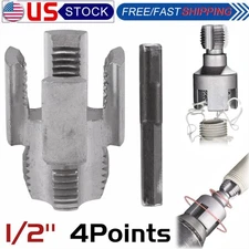 Integrated Internal & External Pipe Threading-Tool PVC Pipe Threader Cutting Kit