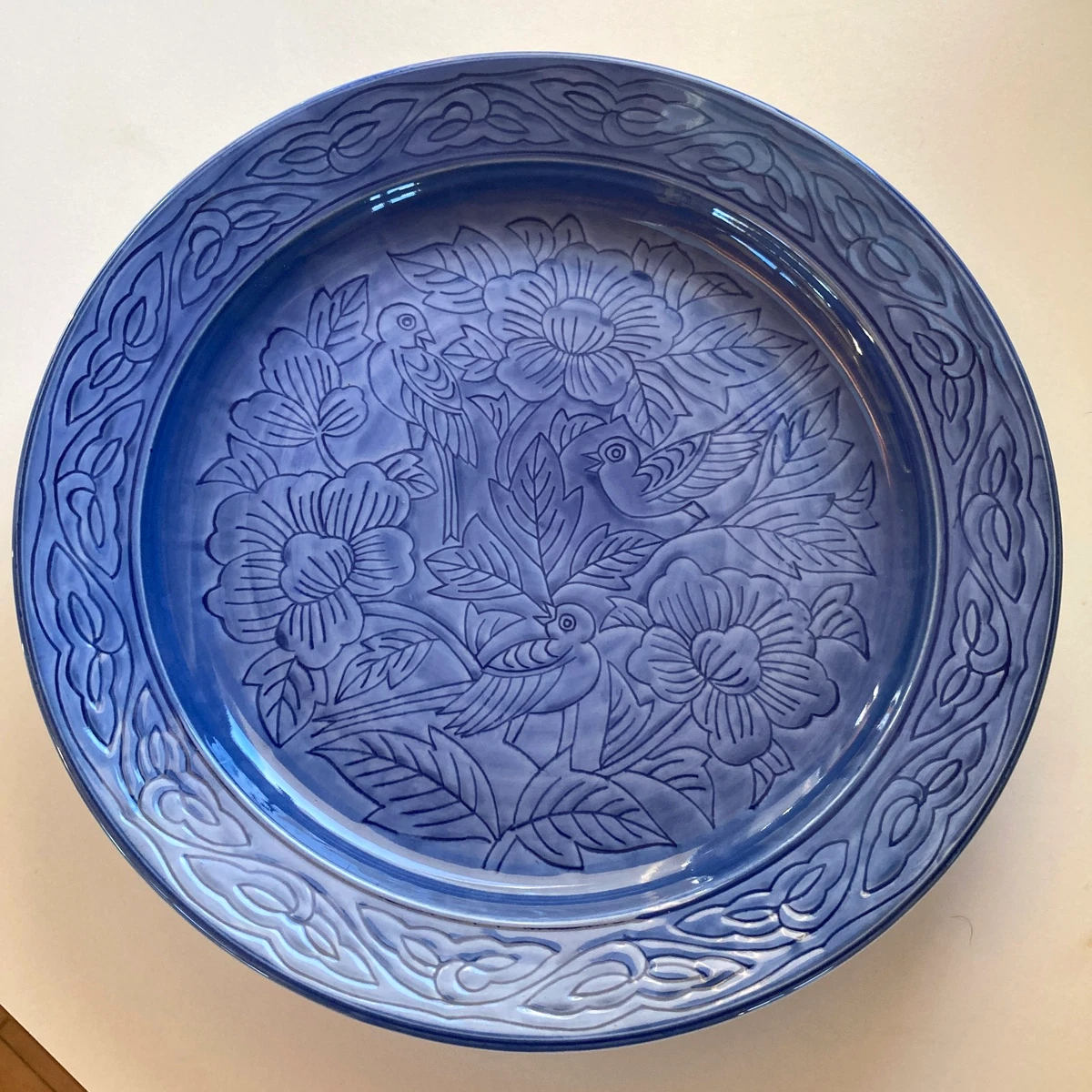 Porcelain & Pottery Blue Vintage Original Japanese Antiques for