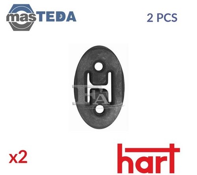 404 060 AUSPUFFHALTER AUSPUFFGUMMI HART 2PCS FÜR HONDA CIVIC VI,CIVIC MK IV