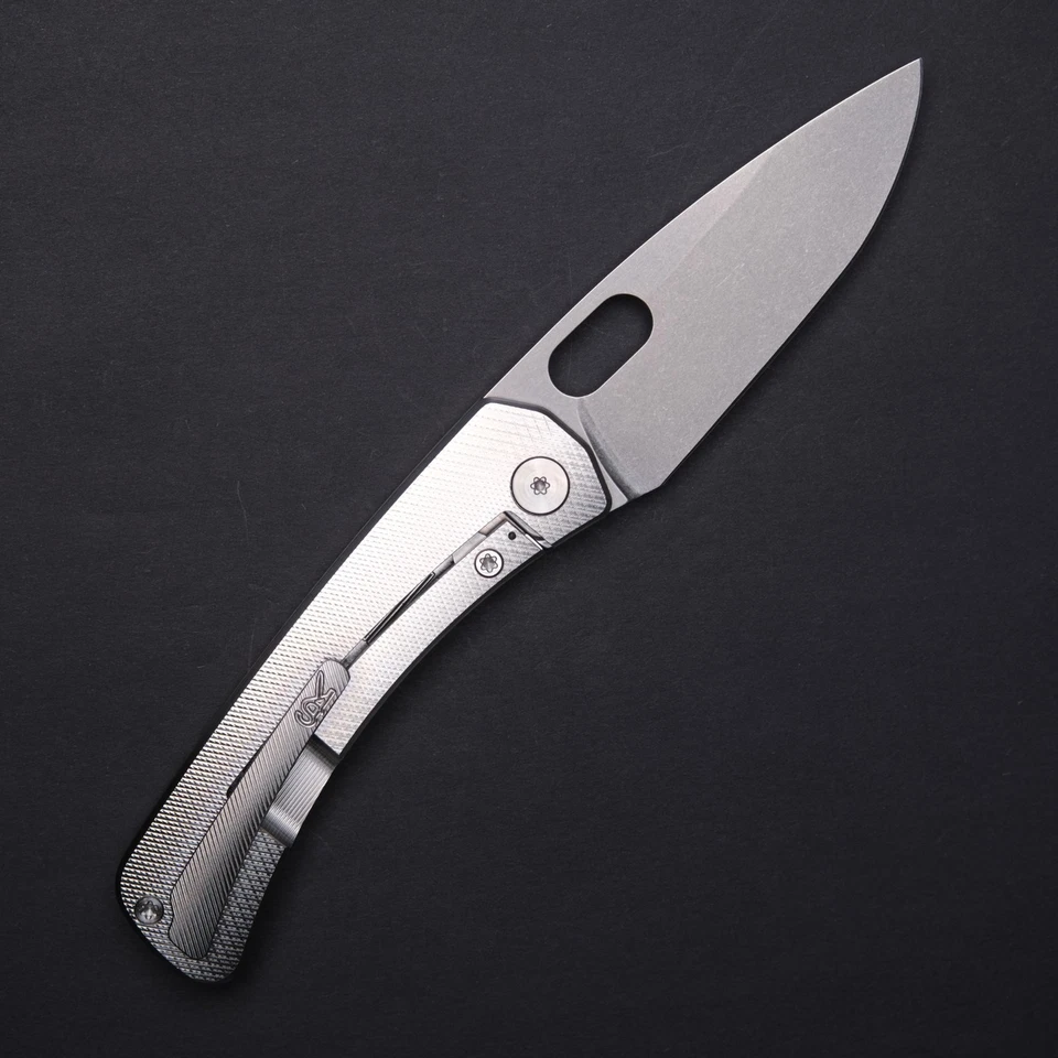 SPK Unlimited Lamia Gen 4 - XPJX Knurled Titanium Handles / Elmax Blade - Image 2 of 4