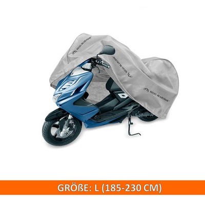 Rollerabdeckplane Motorradabdeckung L Outdoor Wasserdicht für Peugeot Kisbee