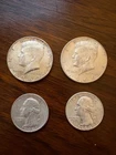 1964 Kennedy Silver half dollars and quarters