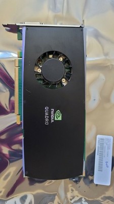 Dell Nvidia Quadro FX3800 1GB GDDR3 PCI-E Graphics Video Card Used