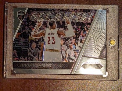 2017-18 Panini Prizm - Get Hyped - LeBron James #GH-LJ