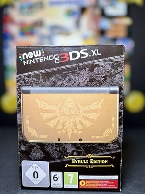 NEW NINTENDO 3DS XL HYRULE EDITION IN OVP || ZELDA SAMMLERZUSTAND HANDHELD ||