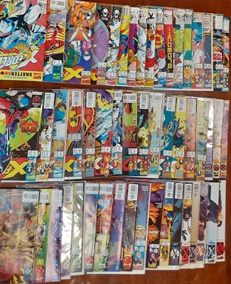X-Force Vol 1 #1-114 (Lot of 52) *KEYS* 1991 FN-NM Marvel SEE PICS