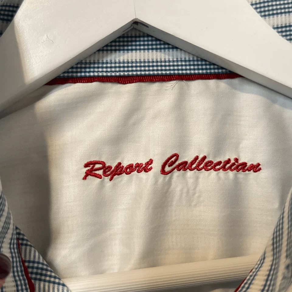 Report Collection blue vertical striped bottom down  XL - Image 4 of 4