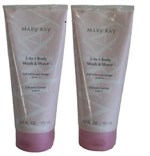  2 Mary Kay 2-in 1 Body Wash  Shave Gel 6.5 fl. oz. Each NOS