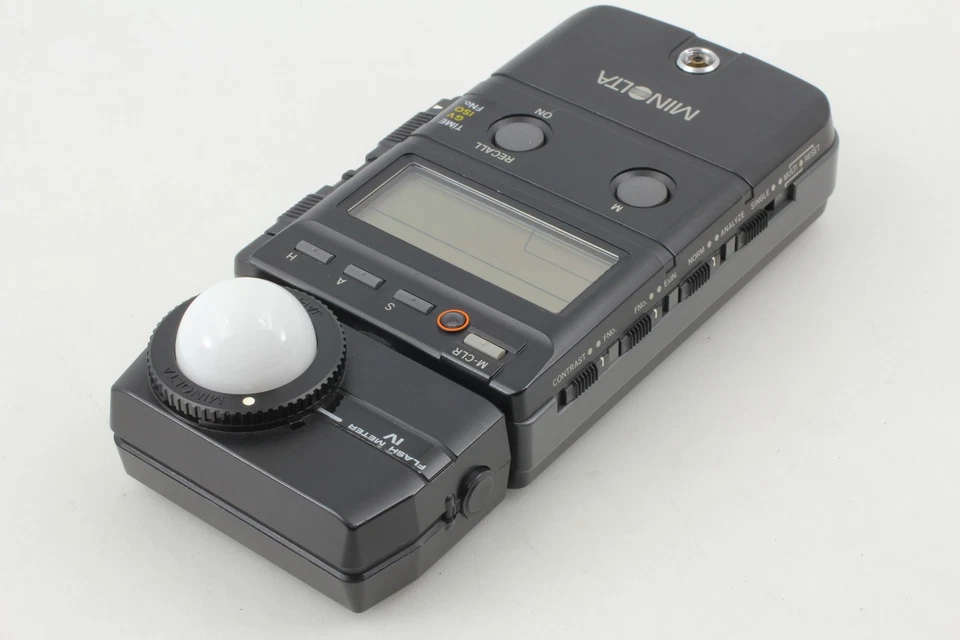 【N COMO NUEVO con CASE】 Medidor de Flash Minolta VI Medidor de Luz Medidor de Exposición de JAPÓN Foto 4 de 4