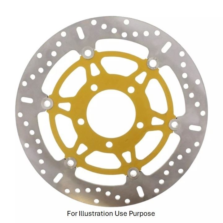 EBC Float Brake Disc Conv (11) FLHS for Triumph Bonneville Cast Wheels 2009-2015