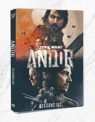 Star Wars, Andor: The Complete Series, Seasons 1-2 (DVD, 6-Disc, Box-Set) New