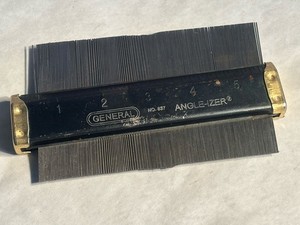 General Tools Contour Gauge 837 - 6" Angle Finder Tool