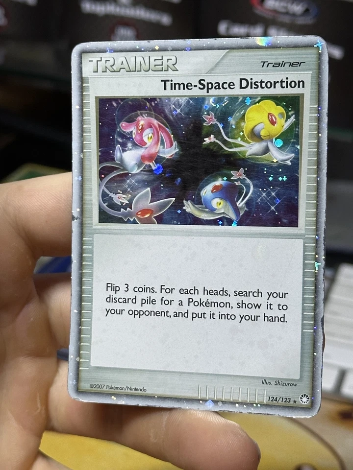 Time-Space Distortion 124/123 Mysterious Treasures 2007 Secret Pokémon Card TCG - Image 4 of 4
