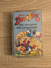Disney Hörspiel-Cassette "Duck Tales" Folge 5 Die Invasion/Die Lemminge