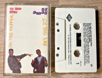 DJ Jazzy Jeff And The Fresh Prince He's The DJ I'm The Rapper Cassette Tape 80's
