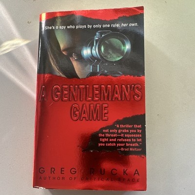 Greg Rucka A Gentleman's Game Paperback Thriller Novel Bantam Dell
