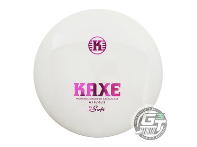 NEW Kastaplast K1 Soft Kaxe [RETOOL] 173g White Magenta Foil Midrange Golf Disc