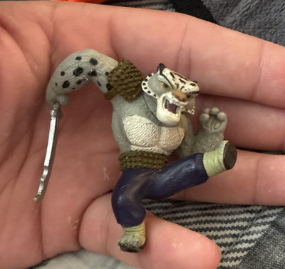 DreamWorks Tai Lung Kung Fu Panda Leopard Figurine