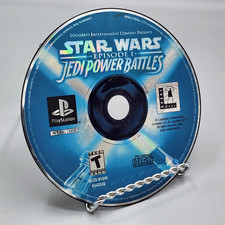Star Wars Episode I Jedi Power Battles (Sony PlayStation 1 PS1, 2000) Disc Only