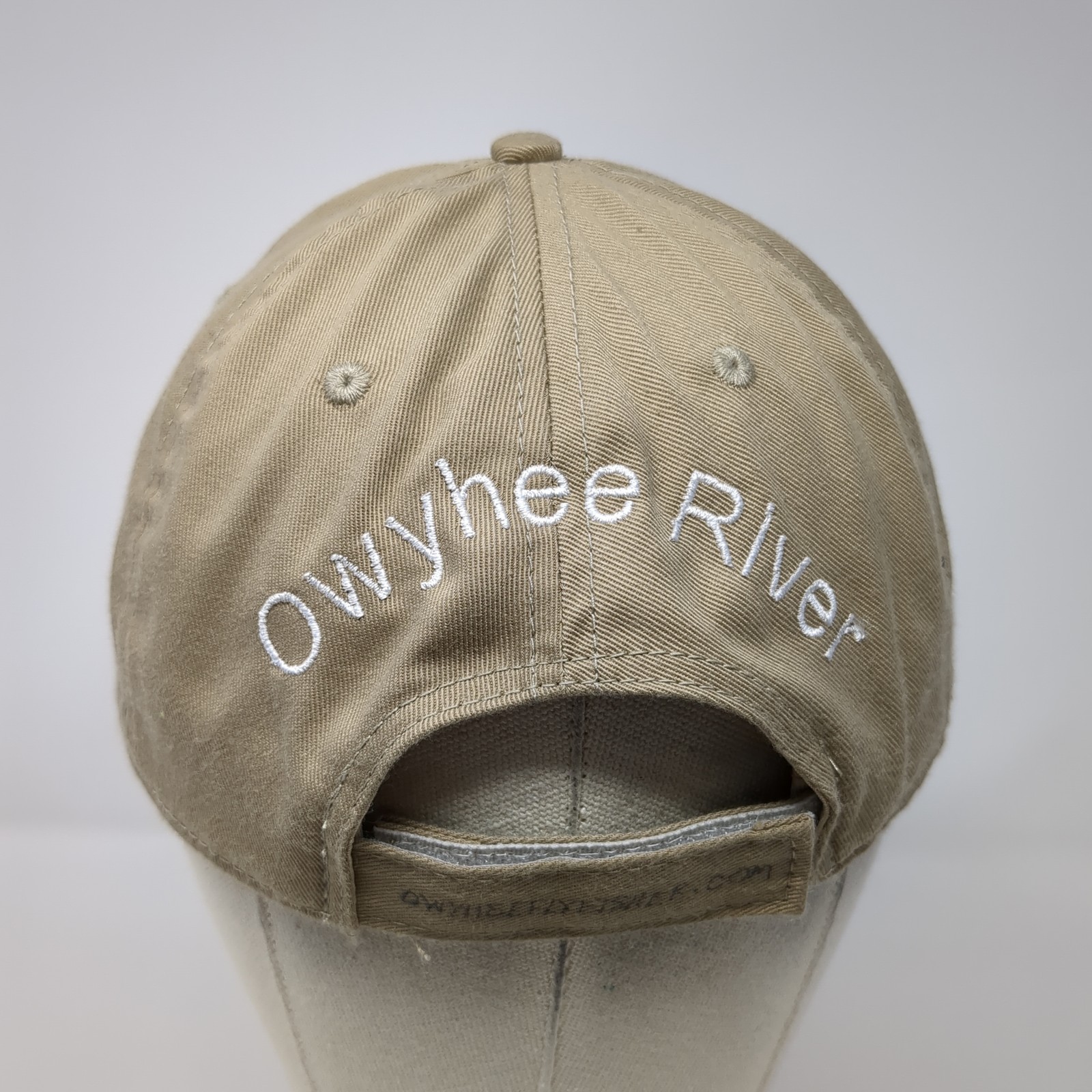 Owyhee River Strapback Baseball Hat Solid Brown O… - image 6