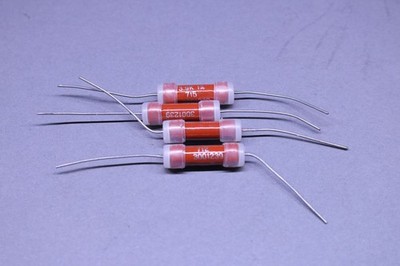 Lot of 4 Vintage TI 3.9K Ohm 1% Precision Resistor 3001239 NOS Axial Tested 3900