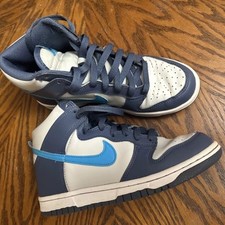 Nike Dunk High Blue Sneakers Size 5 Youth