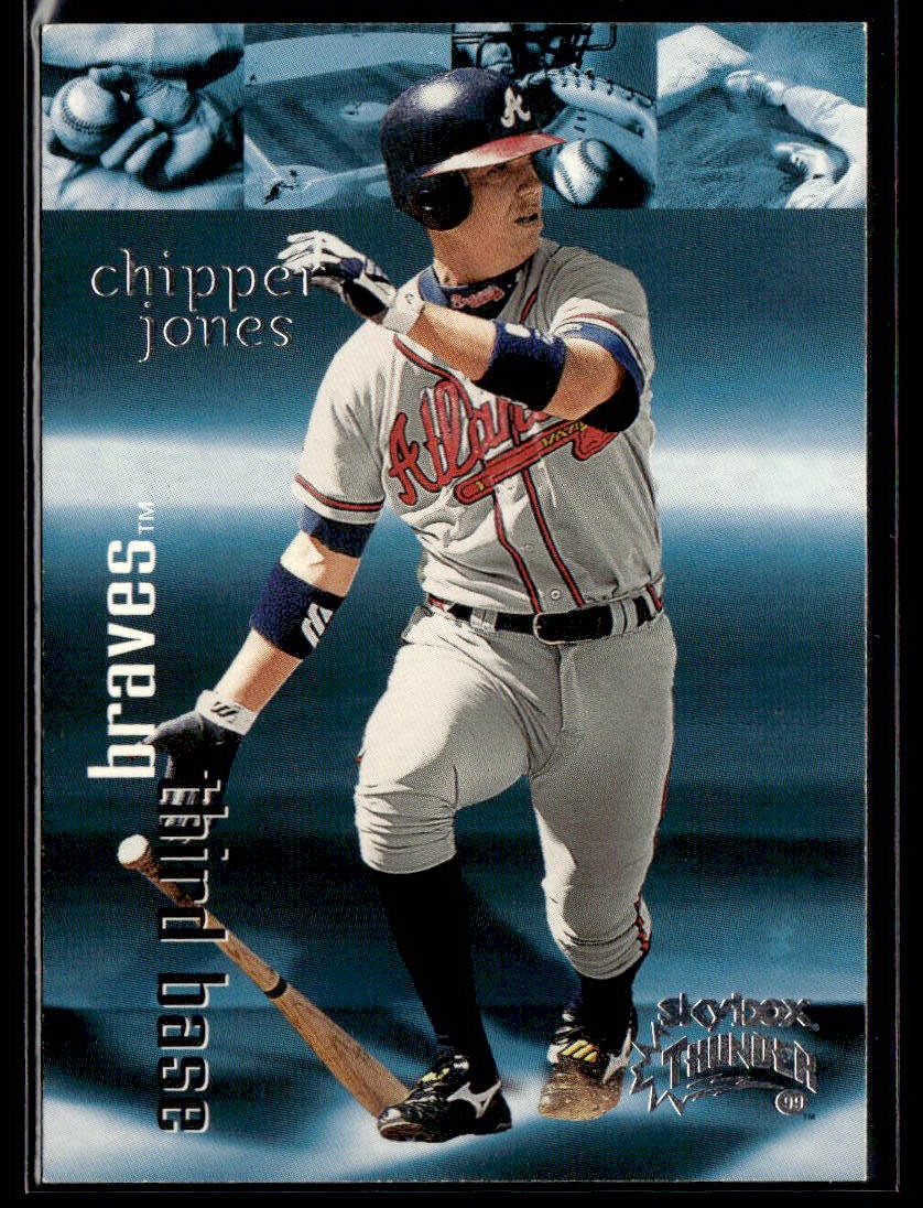 1999 SkyBox Thunder #263 Chipper Jones  1202W
