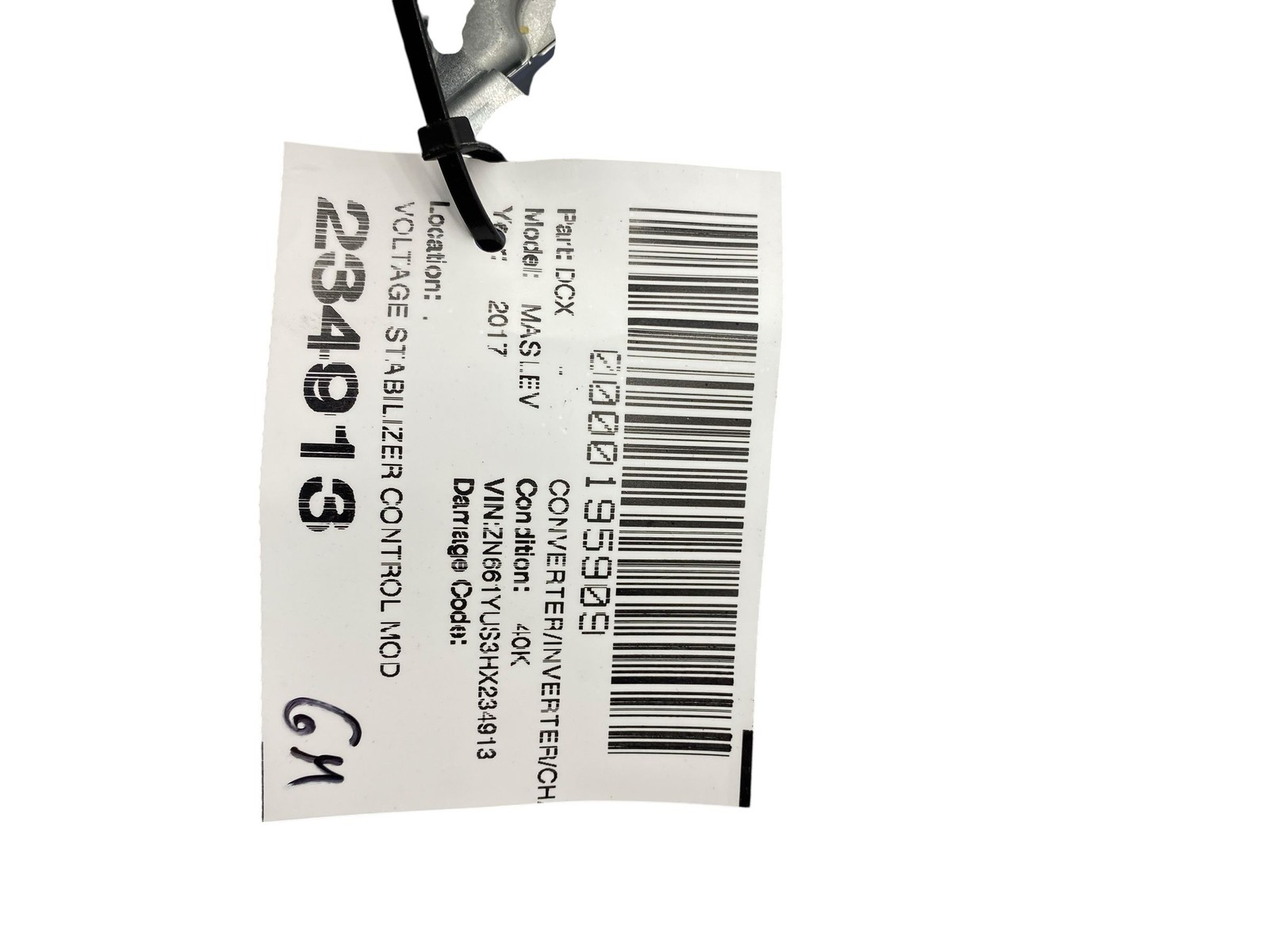 2017-2022 MASERATI LEVANTE M161 OEM VOLTAGE STABILIZER CONTROL MODULE 56029583