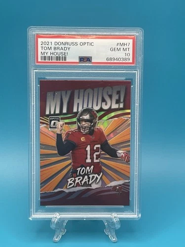 2020 Panini Donruss Optic My House! Tom Brady #MH-7 PSA 10