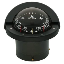 Ritchie Navigation FN-203 Navigator Flush Mount Combi-Dial Compass, Black...