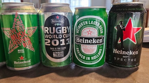 lot 8 empty cans Heineken from Argentina limited editions - Picture 5 of 8