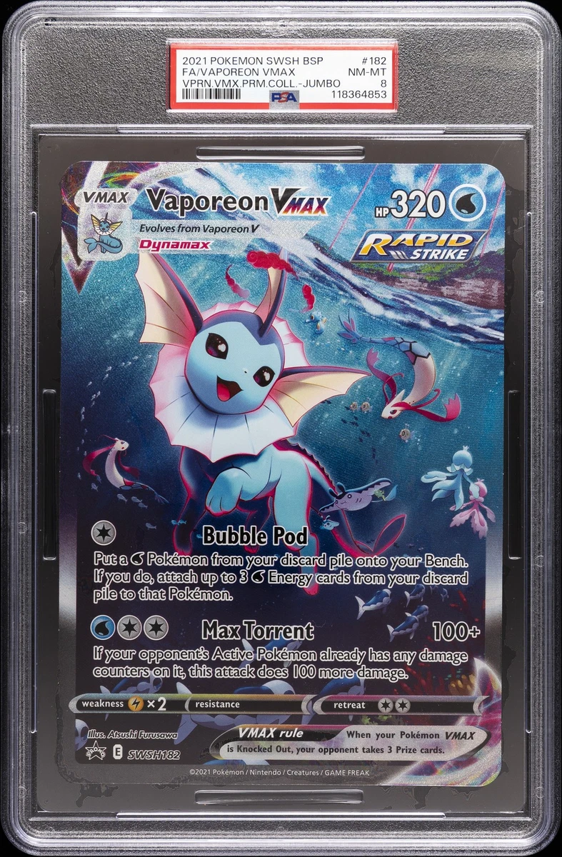 Vaporeon VMAX Pokémon TCG Cards for sale | eBay