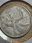 1964 canadian quarter - 80% silver coin