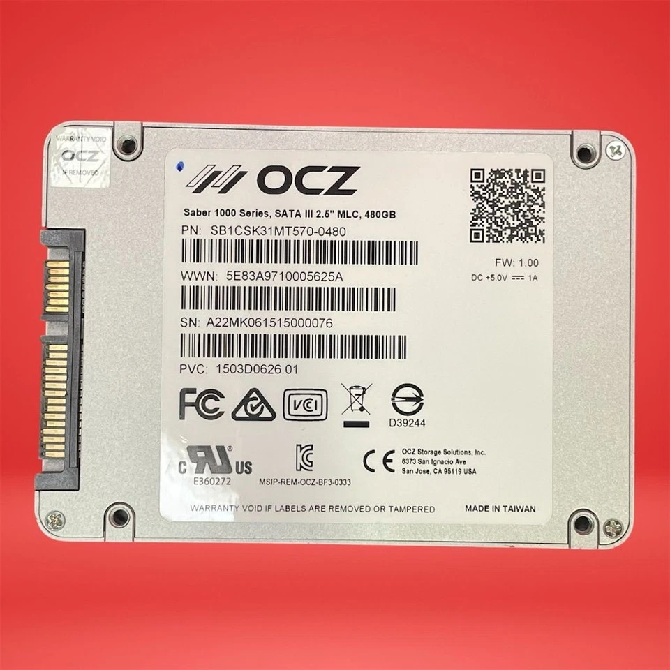 OCZ Saber SB1CSK31MT570-0480 100 Series 480GB SATA III 2.5" Internal SSD - Image 2 of 4