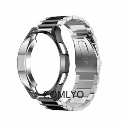 Stainless Steel Strap Watch Band+Case For Samsung Galaxy Watch 4 5 6 7 40-47mm